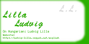 lilla ludvig business card